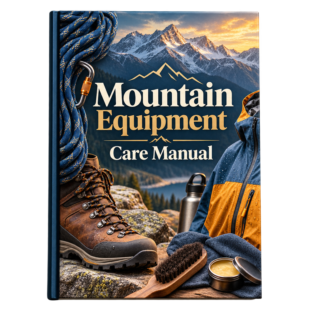 Mountain Equipment Care Manual ebook cover