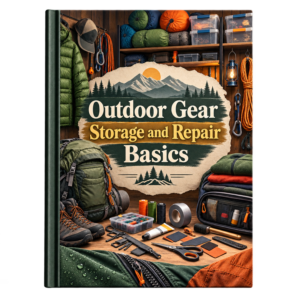 Outdoor Gear Storage and Repair Basics ebook cover